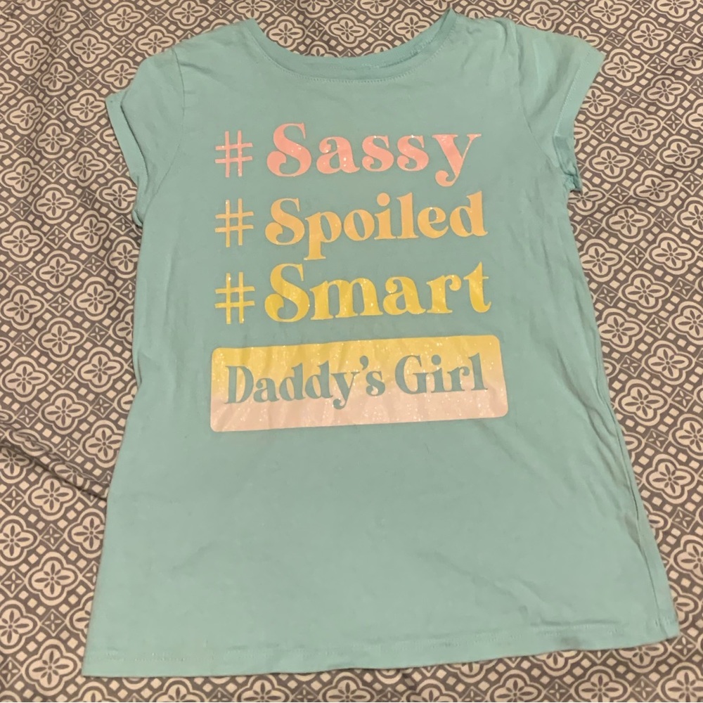 Children’s Place girls blue shirt.